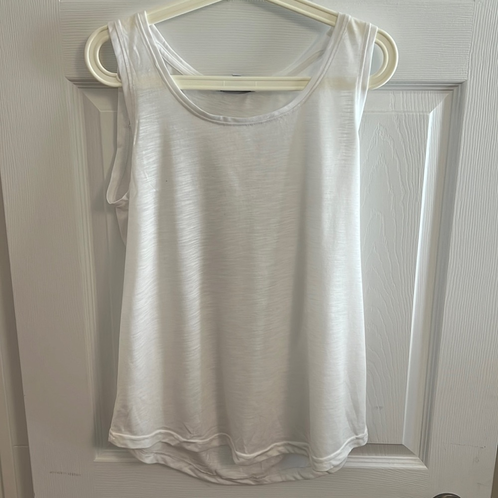 My Style White Tank Top